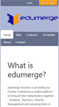 Mobile Screenshot of edumerge.com